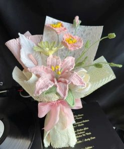 Bó Hồng Lily Pastel